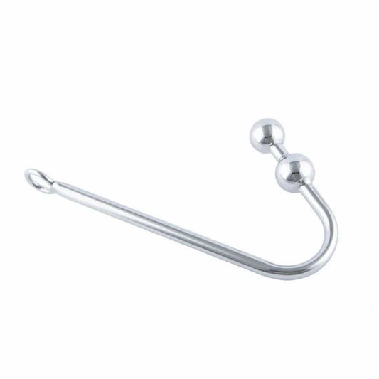 Anal Pleasurable Hook Steel Two Stainless Balls 4417 1223